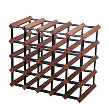 GCE Portabottiglie per Vino Decorazione Portabottiglie per Vino Creativo Europeo Home Soggiorno Espositore per Vino Cornice in Legno massello per Lattice Personalizzata