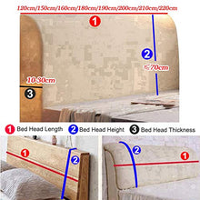 Copertura Testiera Letto, Fodera per Testiera Lavabile Resistente Ai Graffi E Antipolvere, Fodera Protettiva Antipolvere per Arredamento Camera da Letto,Green-120cm