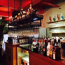 Armadietto Del Vino Scaffale Da Bar Mensole Sospese Portabottiglie Da Vino A Soffitto, Portabicchieri Da Vino Sospeso, Portabottiglie Rustico, Portabottiglie Da Appendere, Design Industriale Per La C