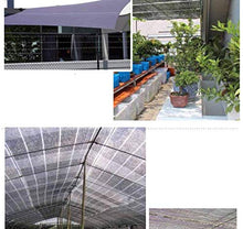 MHBGX Impermeabile Copertina Tarp Incatramata, Parasole Net, Ombra Panno, Tarpshade Panno Sunblock Resistente Ai Raggi Uv Netto Serra Ombra per il Giardino Delle Piante Fiore Patio Pergole, Colore: N