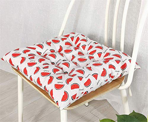 Pillowcase 2 Confezioni di Cuscini Quadrati per sedie, Cuscini Antiscivolo, Cuscini per sedie in Cotone e Lino, Cuscini Decorativi, per Uso Domestico in Giardino (# 7,45 * 45 cm)