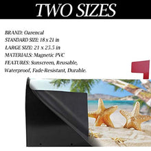 Estate Beach Mailbox Covers Magnetico Sea Seashells Starfish Tree Garden Yard Home Decor Dimensioni standard 53,3 cm x 45,7 cm