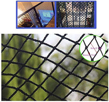 Protective net decoration / Nero rete di carico Protezione Animali reticolato Bambini Childs sicura rete di arrampicata merci corda Balcone Scale anticaduta Net costruzione ferroviaria giochi Interni