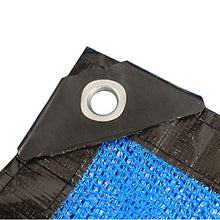 Telo Ombreggiante, 85% Panno for Rete ombreggiante (Blu) - Utilizzato Anche Come schermatura della Privacy, frangivento, Recinzione da Giardino (Size : 6m x 6m)