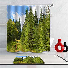 LIYAN Combinazione Bagno. Immagini Chiare E Colori Vivaci Rendono Il Tuo Bagno Pieno di Vita. Accessori da Bagno. Foresta Verde.