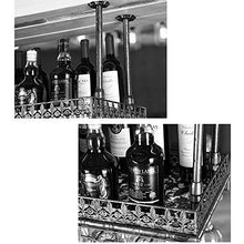 AMBH Bar Rack Hanging Wine Rack |Wine Rack Creativa Calice Rack Europea Capovolto Hanging Cup Holder |Wine Rack Rack Decoration Vino N20.02.11 (Size : 60cm)
