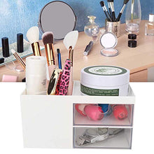 Jadeshay Scatola di immagazzinaggio Cassetto Multifunzione da scrivania Articoli di cancelleria per Gioielli Scatola di immagazzinaggio Porta Container Porta casa(Bianca)