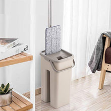 SSAYY Spray Mop Mop Piatto E Secchio Spremitura A Mano Wringing Pulizia del Pavimento Cuscinetti per Mop in Microfibra Utilizzo Umido O Asciutto su Piastrelle in Legno Laminato