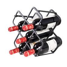 WZHZJ Supporti da Tavolo di stoccaggio del Vino del Supporto del Metallo del controsoffitto del Supporto di Free Standing (Size : M)