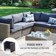 Pineapplen 10 Pc Outdoor Garden Rattan Wicker Furniture Allineamento Fastener Sofa Clip Adatto per Mobili nel Rattan Sofa