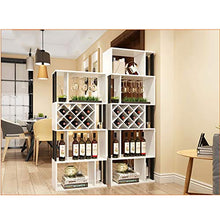 FPigSHS Porta Bottiglie da Vino Cantinetta per Vini Vetrinetta Vetrina Armadio divisorio Espositore a Terra Scaffale a Muro Multifunzione Contatore Bar da Soggiorno Soggiorno Cantina