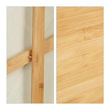 Relaxdays 10022210 Scaffale a Colonna per il Bagno con Cestino Portabiancheria, Bambù, 3 Ripiani, HxLxP 130 x 37 x 33 cm, Marrone