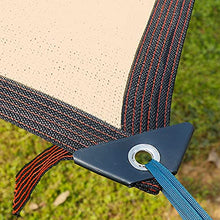 Telo Ombreggiante Beige Telo Parasole Sail, Rettangolo Grande Rete Solare per Balcone/Pergolato/Piante, Yard Patio Schermo per la Privacy del Recinto del Parabrezza (Size : 5mx8m)