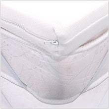 Topper Memory Una Piazza E Mezza 120X190X5 CM SFODERABILE Aloe Vera - CORRETTORE Materasso BUGNATO