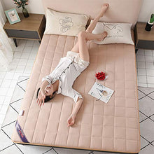 KOKIN Materasso Tatami Giapponese Ispessimento Materasso Futon Pieghevole in Peluche, Materassi Letto futon Soggiorno Tappetino Yoga Tappetino Universale Quattro Stagioni,A,90 * 200cm