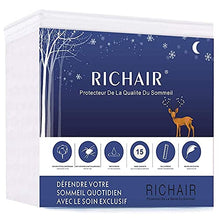 RICHAIR - Coprimaterasso Singolo Impermeabile 80x160 cm Bambini Proteggi Materasso Fino a 30 cm, Tessuto Cotone Oeko-Tex, Super Morbido & Traspirante, Anallergico, Antiacaro,Antibatterico