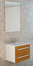 Jet-line, set da bagno per lavabo, colore: arancione, rosa