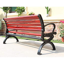 Household Products Sedie da Parco in ghisa, panchine da Esterno, panchine da terrazza con braccioli Schienale, panchine da Cortile Anti-corrosione e Anti-Luce, per Giardino/Veranda/Balcone