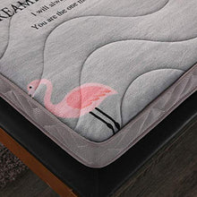 GJJSZ Materasso Materasso Traspirante per Dormire,Cuscino futon Giapponese Trapuntato in Flanella,coprimaterasso Pieghevole Spesso coprimaterasso in Velluto per dormitorio Domestico-g Twin