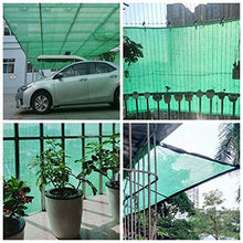 WXQIANG - Panno per ombreggiatura verde, per esterni, anti-UV, con bordi rinforzati, protezione dagli angoli, protezione da sole, isolamento termico, dimensioni: 2 x 4 m