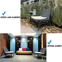 LINGZE Giardino Esterno, Sedia da Pranzo in Rattan Poltrona da Patio Sedile reclinabile reclinabile Regolabile