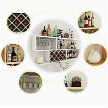 Porta Bottiglie da Vino Portabottiglie per Vino Legno parete cremagliera del vino, bottiglie di vino e Calici Bicchieri, bagagli for la cucina, sala da pranzo, Bar, Wine Cellar Scaffale per Vino Porta