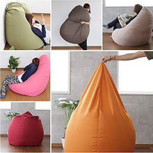 Divano pigro Bean Bag Lazy Couch Chair Piccolo Appartamento Single Bedroom Small Sofa in Cotone e Lino Rimovibili (Colore : Beige)