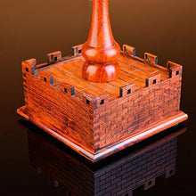 LHQ-HQ cremagliera del Vino, Il Vino Vino Rack cremagliera 4 mensola del Basamento della Cucina cremagliera del Vino Bicchiere di Vino in Legno massello Mostra Bar