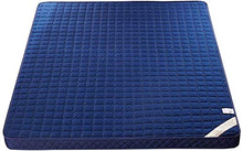 YWYW Materassino Tatami Materasso Pieghevole Materasso Futon Pieghevole Materasso Futon Portatile Materasso Futon Studente Dormitorio Materasso Topper-Blu 120x200cm (47x79 Pollici)