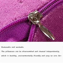 LBLQWE Cuscino a Forma di U, Cuscino in Cotone a Forma di Anatra in Cotone con Memoria a Rimbalzo Lento da Viaggio, pisolino da Ufficio, Cuscino da Viaggio in Aereo, Cuscino da Collo-cottonash