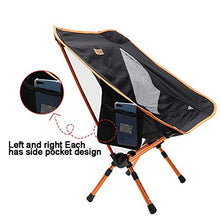 HaoLi Sedia Pieghevole Portatile da Esterno, Sedia Moon per Il Tempo Libero, Poltrona reclinabile Regolabile, Lettino Prendisole a gravit脿 Zero, Adatto per Esterni/Barbecue/Campeggio/Spiaggia/Pesca