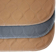 JoyDaog - Cuscinetti lavabili per animali domestici, per cani di piccola taglia, 3 pezzi, impermeabili, per addestramento cuccioli, 2 marrone e 1 grigio, 90 x 60 cm