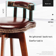 Sgabelli da Bar Moderna Imbottito Tessuto della sede sgabelli da Bar Sedie w Legno/Telaio, Gambe in Legno massello Soggiorno Sala da Pranzo Mobili (Color : Black, Size : 74cm)