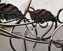 LHQ-HQ Casa Bar e caffè di Home Decor Studio Wine Rack Wine Rack Europea Creativa del Vino di Stile cremagliera in Ferro della Decorazione di Arte del Vino Rack Singola Famiglia Wine Bottle Holder