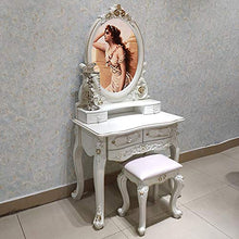 NQFL toletta Camera Europea Moderna Minimalista Trucco Cabinet Pearl White Makeup Table White-1.0m