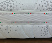 Baldiflex Emporio Fodera per Materasso Singolo in Ten-Cel, Coprimaterasso, con Fascia Traspirante, Sfoderabile con Zip, Atossica, Misura 80x190x20 cm