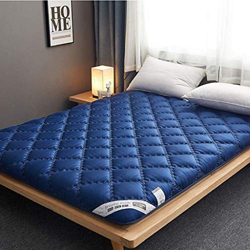 Huan Ispessita futon Tatami Materasso, in Stile Giapponese Tatami Piano Materasso nel Soggiorno, Tatami Bambini in Dormitorio-3 Colori Disponibili (Colore : Blu, Size : 150CMX200CM)