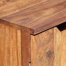 vidaXL Legno Massello di Sheesham Credenza Madia Mobile Basso Armadio Armadietto Mobili Arredo Arredamento Cassapanca Portaoggetti 60x33x75 cm