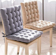 HYLX Cuscino Sedile, Cuscino Sedia, Cuscino Sgabello Rotondo, Cuscino Sedia Floreale Antiscivolo in Cotone Spesso, per Giardino, terrazza Esterna
