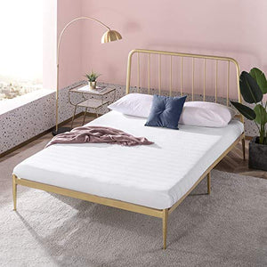 ZINUS Materasso in memory foam Quilted | Materasso adattabile a 7 zone | 120 x 190 cm | Altezza 13 cm | Materasso arrotolabile | OEKO-TEX