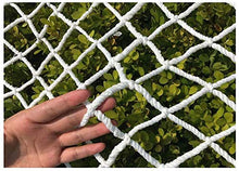 DYR Rete sicura per Bambini, Rete Protettiva per Recinzione, Corda Intrecciata per Arrampicata Ringhiere per Interni Scale Parco Giochi Decorazione per Esterni Maglia Decorativa,4×4m