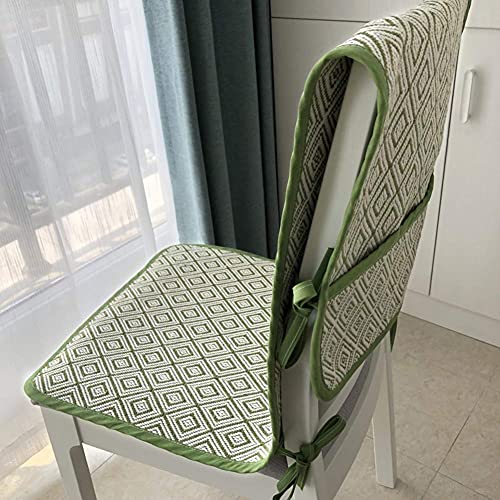 XHNXHN Set di Cuscini per sedili Lunghi e Profondi, griglia Cuscini per sedie Monopezzo Cuscini per sedie per Tavolo da Pranzo congiunti Cuscini per sedie per Interni per Esterni Decorazioni per la