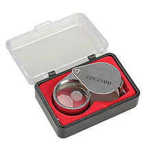 SaySure - Mini 20 x 21mm Jeweler Loupe Eye Magnifier Magnifying Glass