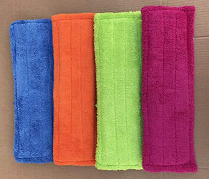 SSAYY Spray Mop Mops Wet And Dry di Ricambio Mop Head Lavabile in Microfibra Pulizia 4 Colori tra Cui Scegliere