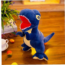 Giocattolo del fumetto della peluche bambola animale dinosauro per i bambini del regalo di compleanno della decorazione della casa Forniture Dimensioni 48 cm Blu
