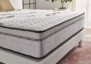 Naturalex | Carbone Plus | Materasso Matrimoniale 160x190 Memory| Memory Foam HR Viscotex | Nucleo con Carbone Attivo (38Kg/m3) | Altamente traspirante | Reversibile | Certificato Oeko-Tex®