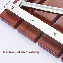 Z-SEAT Sgabello da Bagno Sgabello da Bagno in Legno massello Sgabello da Bagno Pieghevole può sopportare 160 kg Materiale di Protezione Ambientale Bagno Antiscivolo