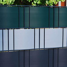 Froadp - Pellicola protettiva per privacy, in PVC, con clip di fissaggio a doppia asta, opaca, per recinzione da giardino, balcone, colore: antracite
