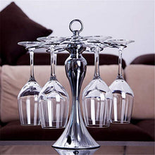 Huangjiahao - Portabicchieri da Vino, Stile Classico, Elegante da bancone per Bicchieri da Vino, in Metallo, con stemware Indipendente, per Cucina, Bar, casa