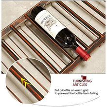 JXXDQ Metallo Bottiglia di Vino Rack Calici di Vetro Rack Parete Pensili Vino [Altezza 25.6"-41,3" Regolabile] - Bronzo Telaio, 150 Cm (59") (Size : 120cm)
